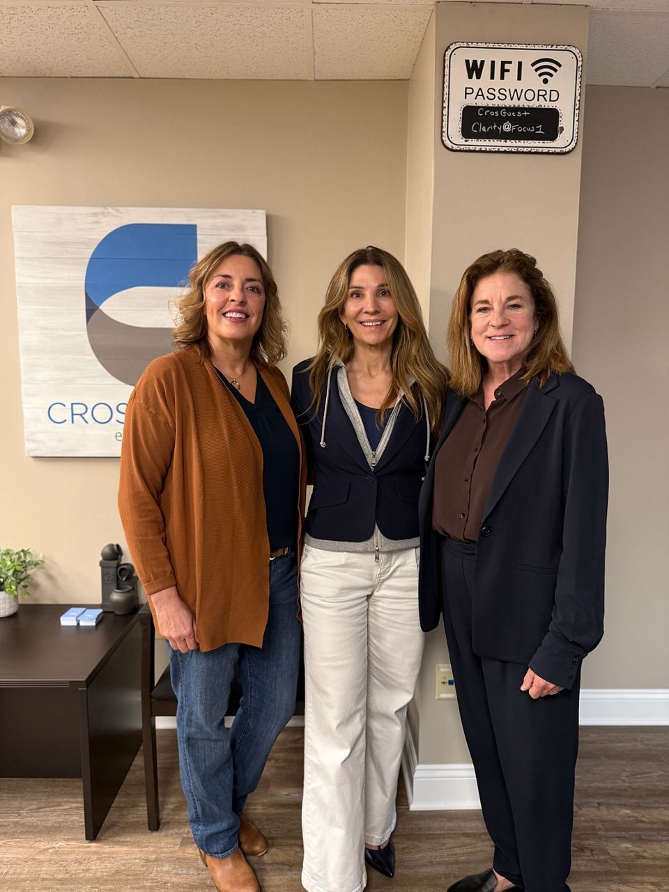 The Crosworks team with SkillSpout, featured by Spectrum News 1